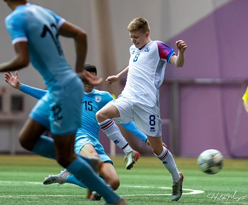 Myndaveisla: Flottur sigur U17 gegn Ísrael