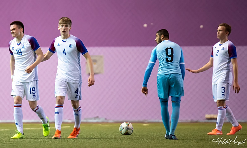 Myndaveisla: Flottur sigur U17 gegn Ísrael