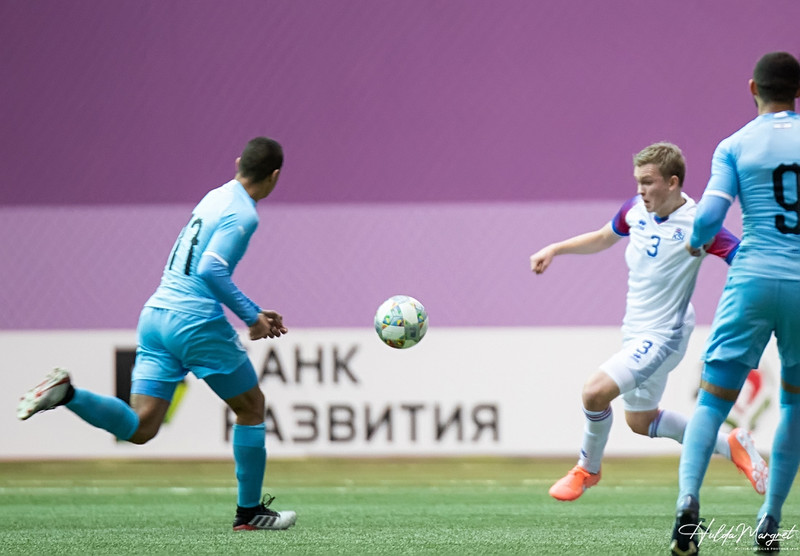 Myndaveisla: Flottur sigur U17 gegn Ísrael