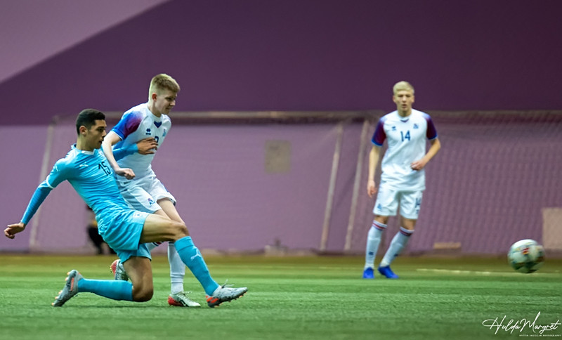 Myndaveisla: Flottur sigur U17 gegn Ísrael