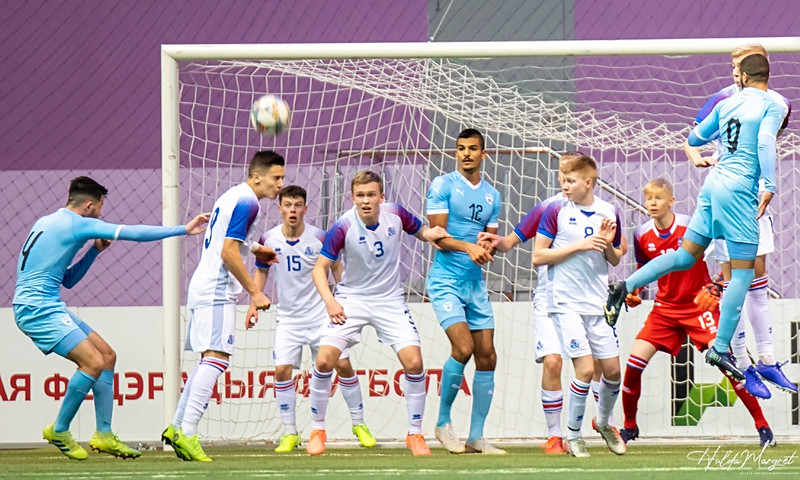 Myndaveisla: Flottur sigur U17 gegn Ísrael