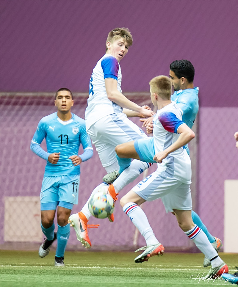 Myndaveisla: Flottur sigur U17 gegn Ísrael
