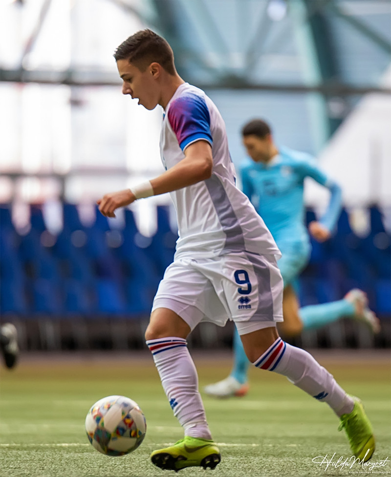 Myndaveisla: Flottur sigur U17 gegn Ísrael