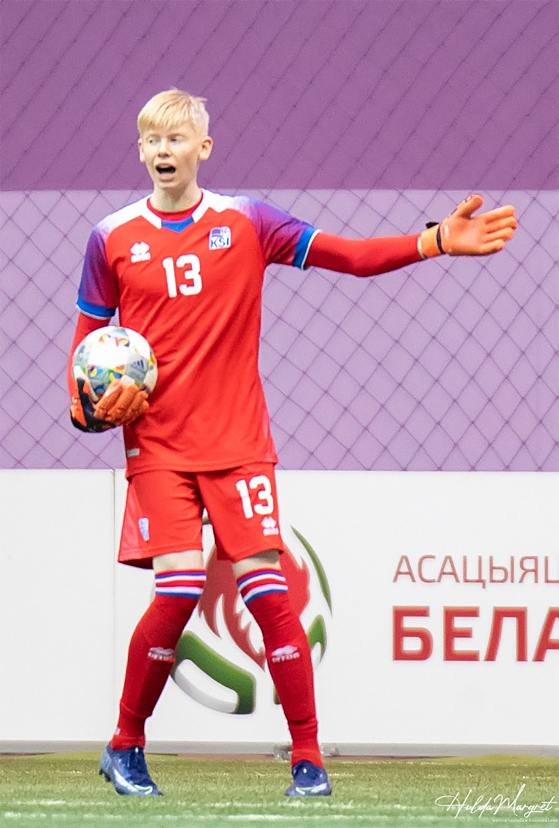 Myndaveisla: Flottur sigur U17 gegn Ísrael
