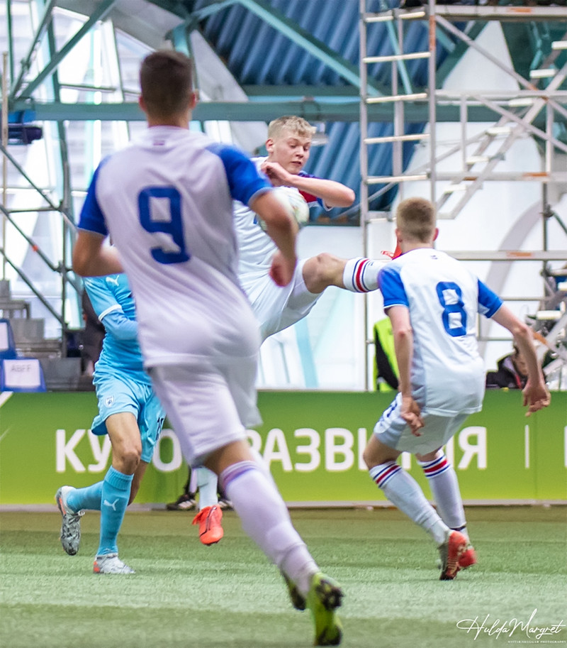 Myndaveisla: Flottur sigur U17 gegn Ísrael
