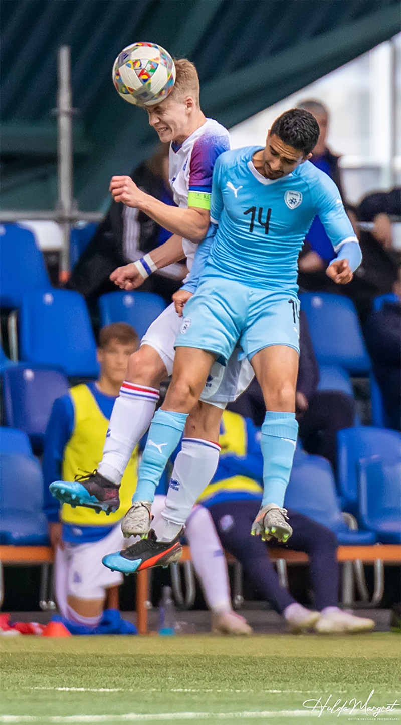 Myndaveisla: Flottur sigur U17 gegn Ísrael