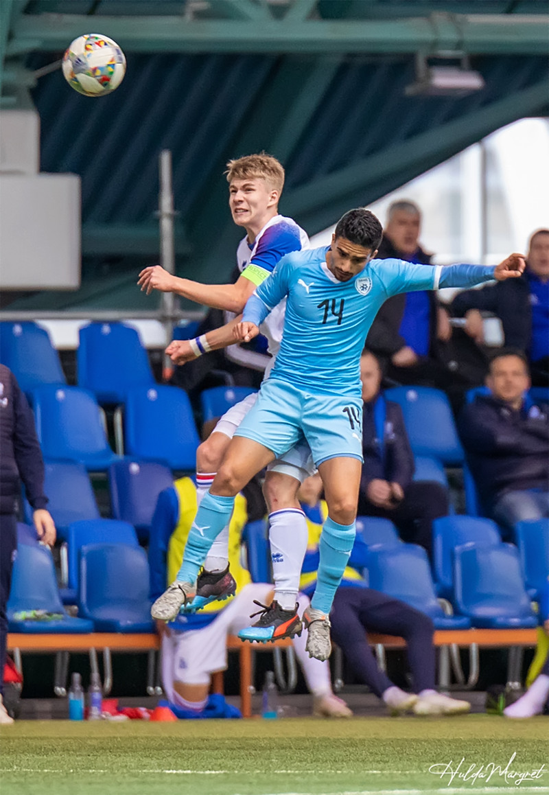 Myndaveisla: Flottur sigur U17 gegn Ísrael