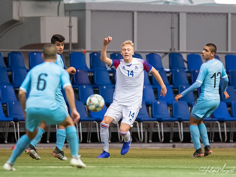 Myndaveisla: Flottur sigur U17 gegn Ísrael