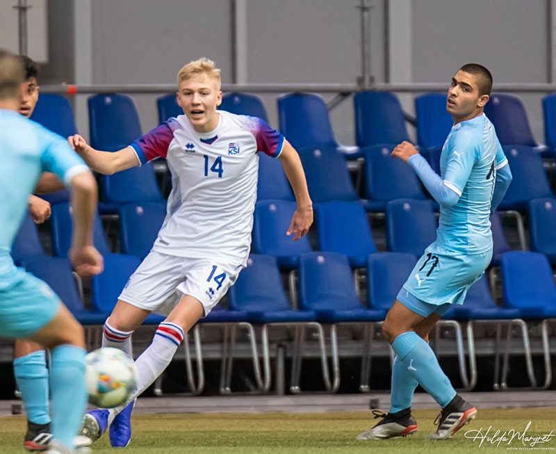 Myndaveisla: Flottur sigur U17 gegn Ísrael