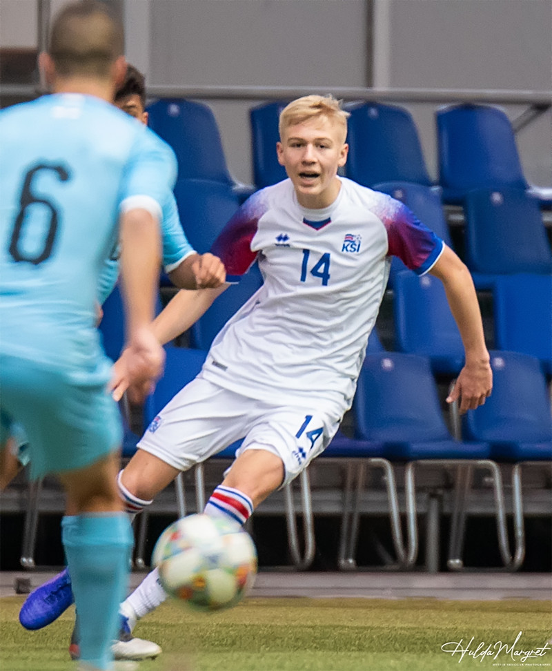 Myndaveisla: Flottur sigur U17 gegn Ísrael