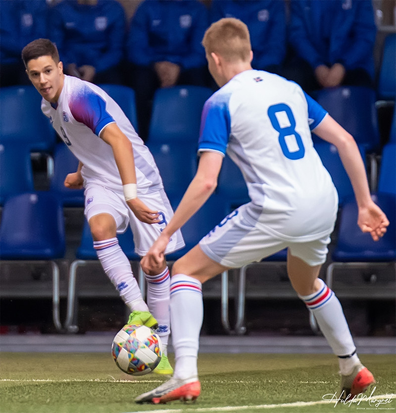 Myndaveisla: Flottur sigur U17 gegn Ísrael