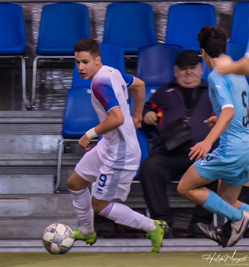 Myndaveisla: Flottur sigur U17 gegn Ísrael