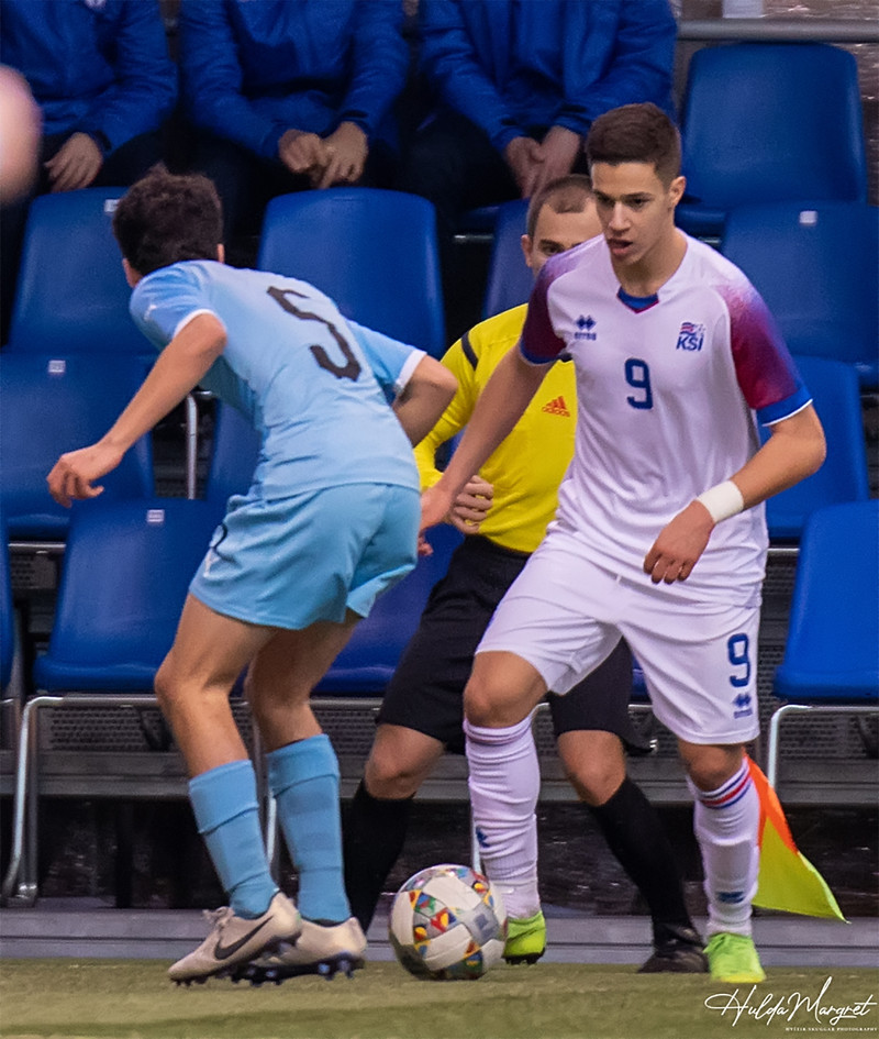 Myndaveisla: Flottur sigur U17 gegn Ísrael