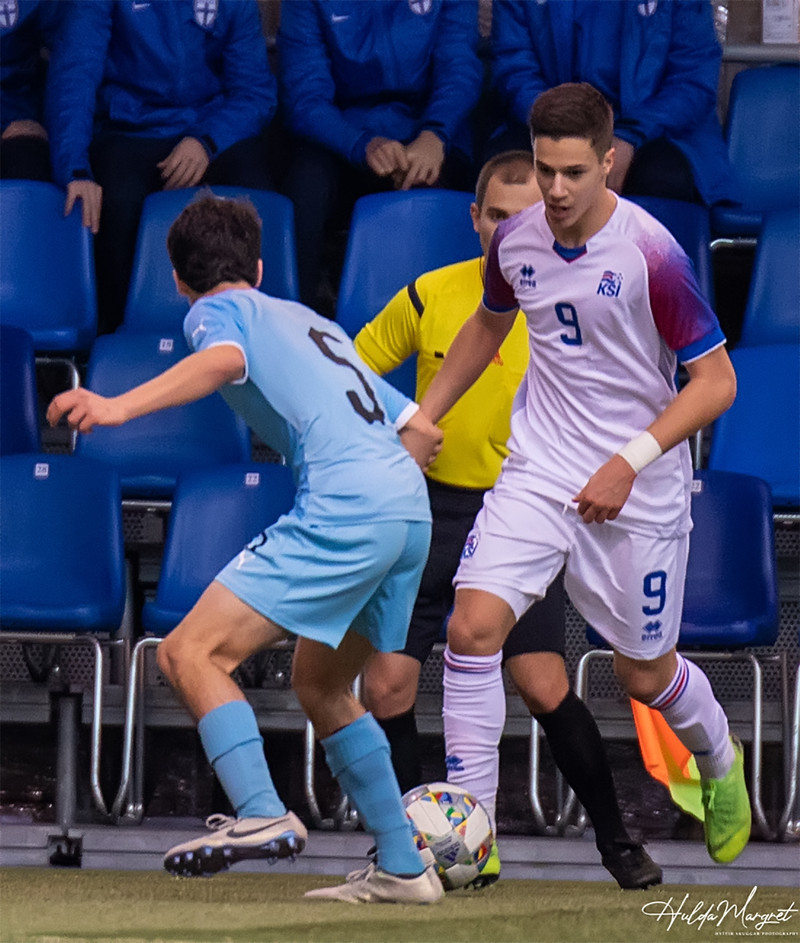 Myndaveisla: Flottur sigur U17 gegn Ísrael
