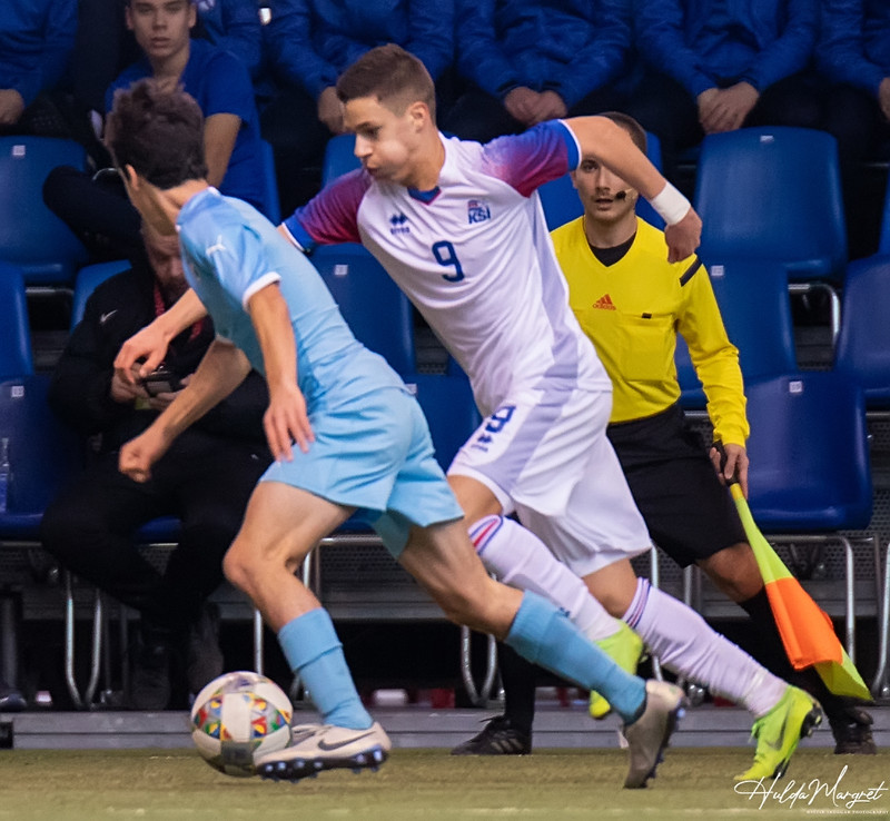Myndaveisla: Flottur sigur U17 gegn Ísrael