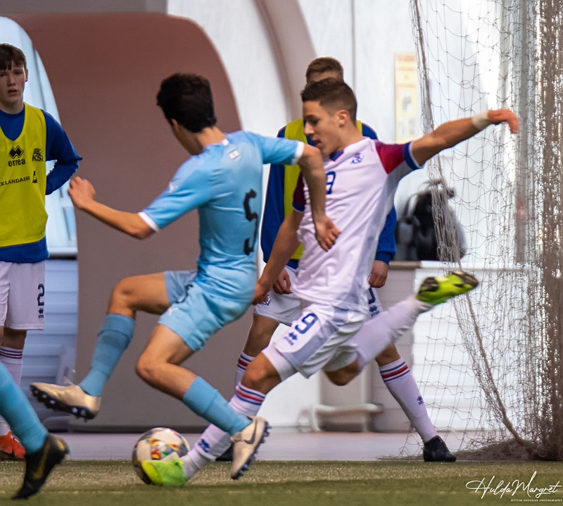 Myndaveisla: Flottur sigur U17 gegn Ísrael