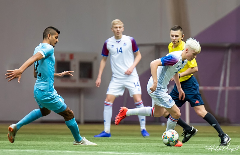 Myndaveisla: Flottur sigur U17 gegn Ísrael