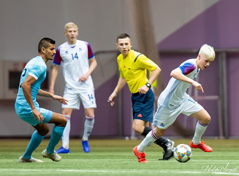 Myndaveisla: Flottur sigur U17 gegn Ísrael