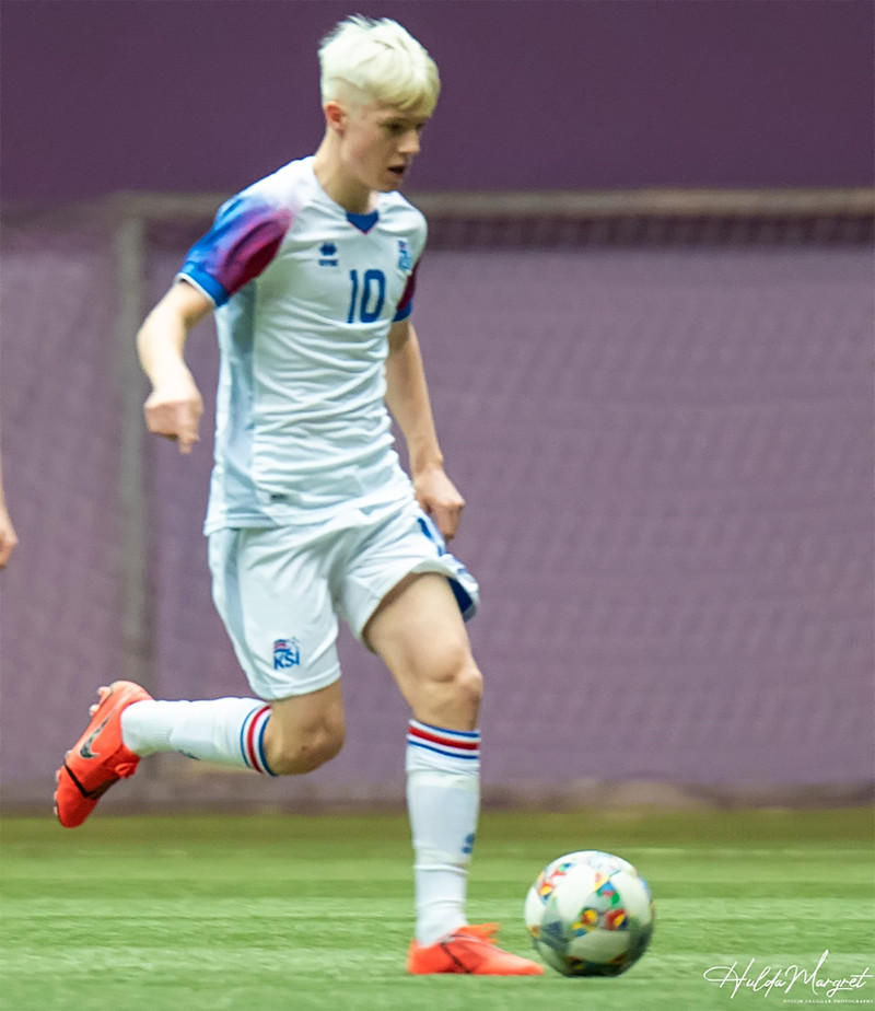 Myndaveisla: Flottur sigur U17 gegn Ísrael