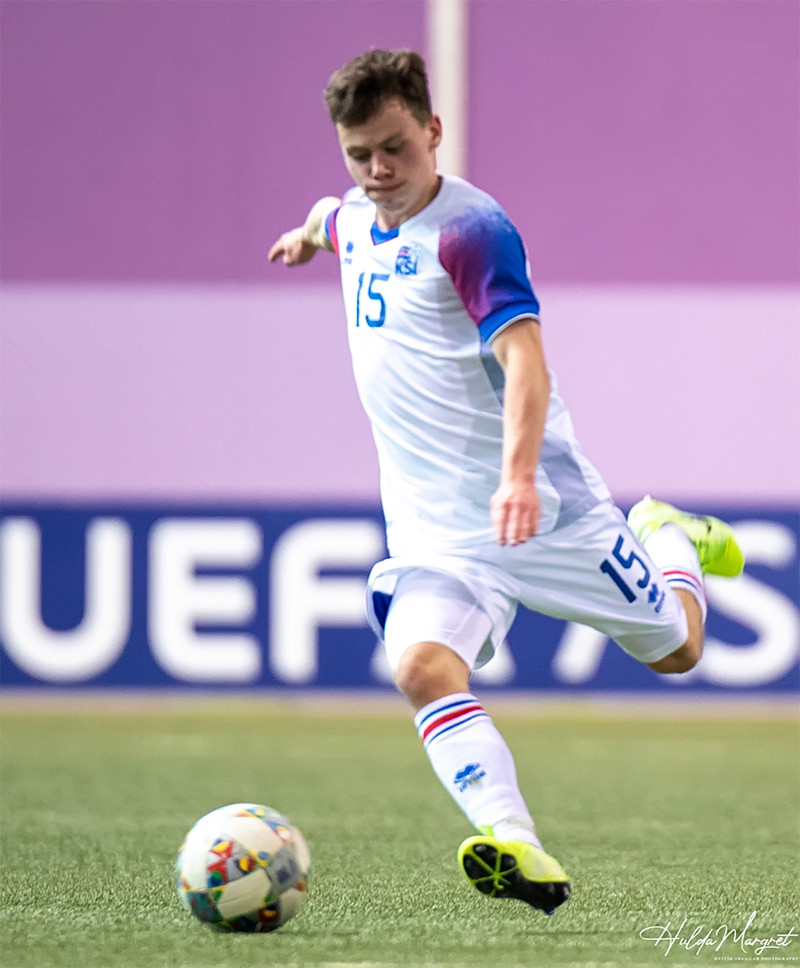 Myndaveisla: Flottur sigur U17 gegn Ísrael