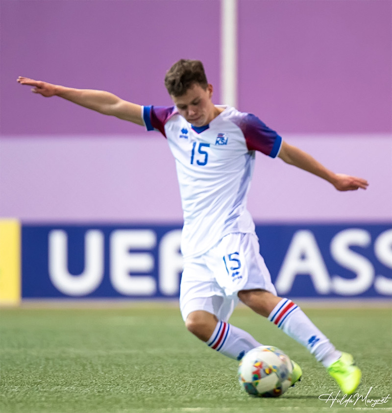 Myndaveisla: Flottur sigur U17 gegn Ísrael