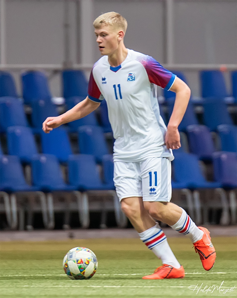 Myndaveisla: Flottur sigur U17 gegn Ísrael