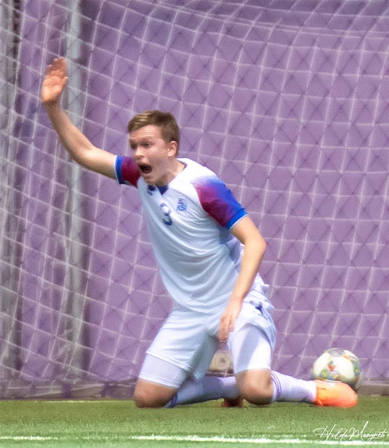 Myndaveisla: Flottur sigur U17 gegn Ísrael