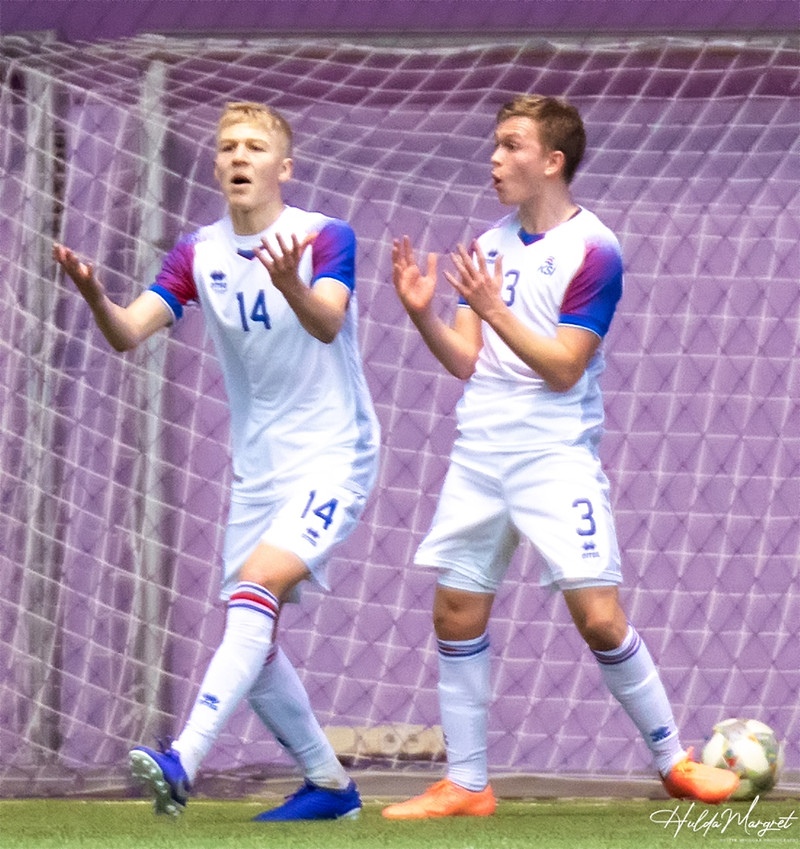 Myndaveisla: Flottur sigur U17 gegn Ísrael
