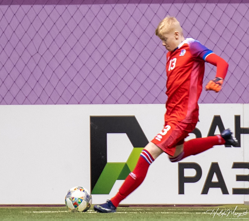 Myndaveisla: Flottur sigur U17 gegn Ísrael