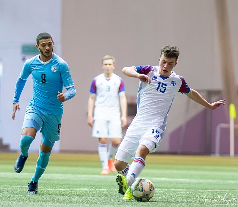 Myndaveisla: Flottur sigur U17 gegn Ísrael