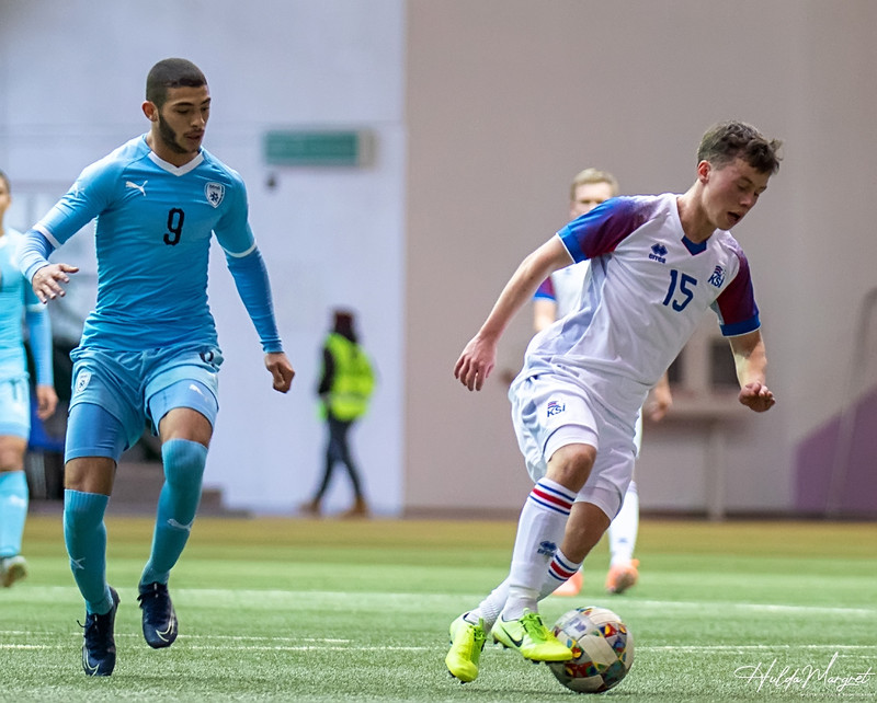 Myndaveisla: Flottur sigur U17 gegn Ísrael