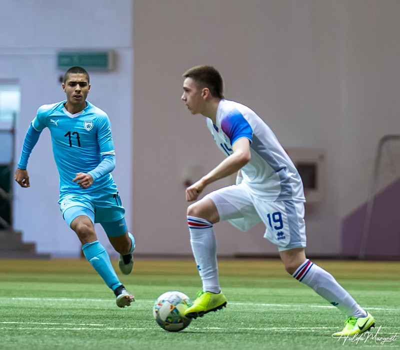 Myndaveisla: Flottur sigur U17 gegn Ísrael