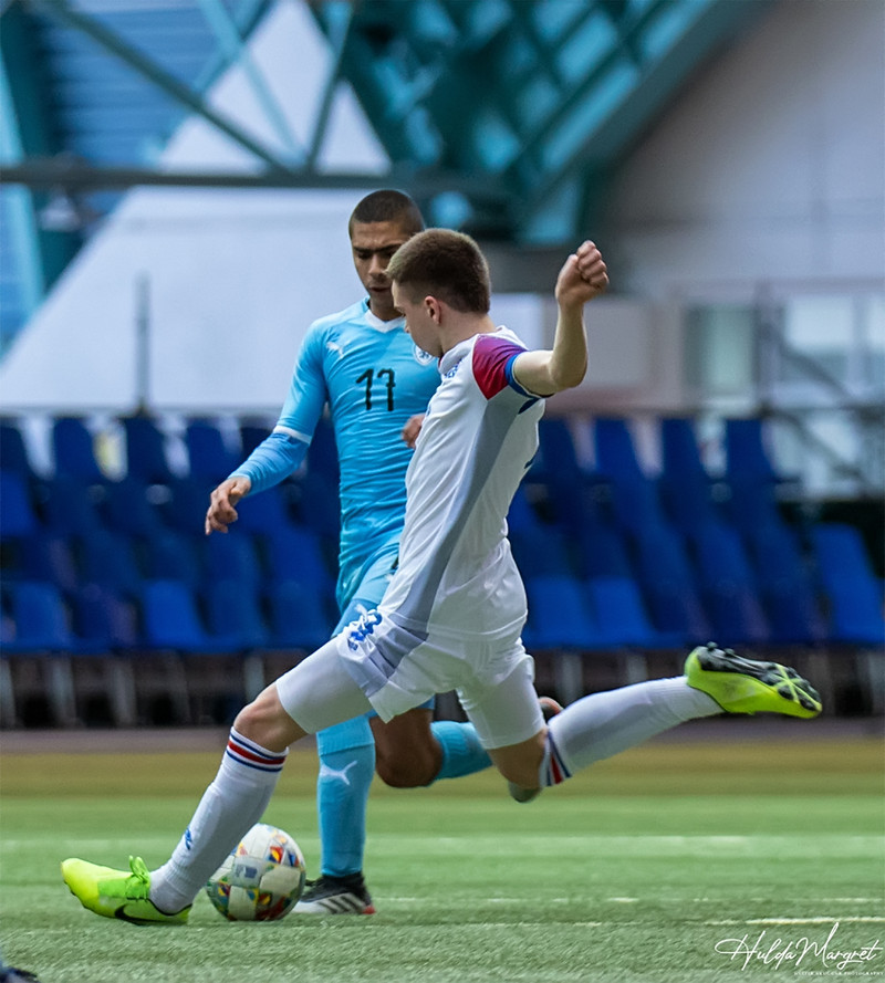 Myndaveisla: Flottur sigur U17 gegn Ísrael