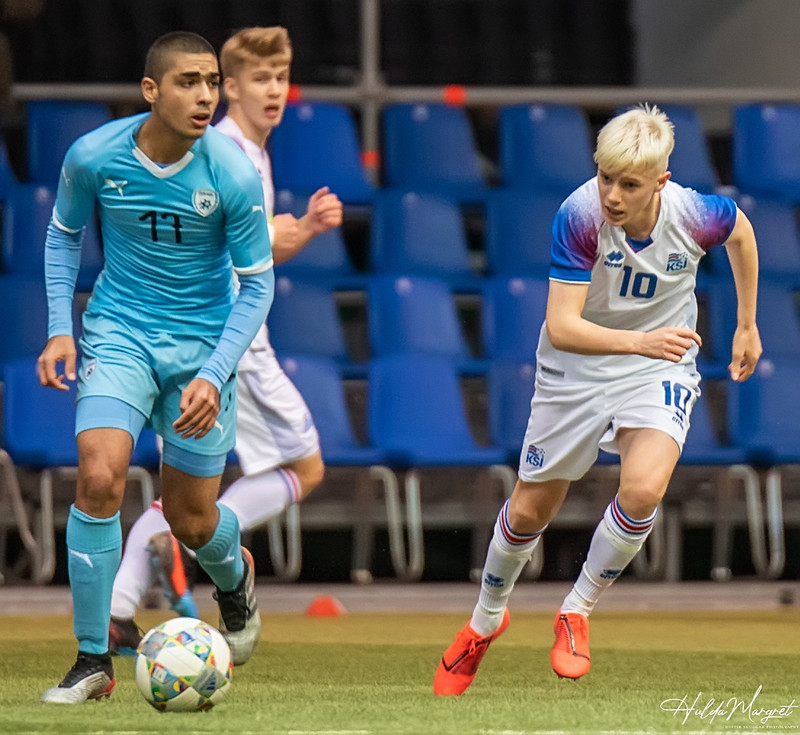 Myndaveisla: Flottur sigur U17 gegn Ísrael