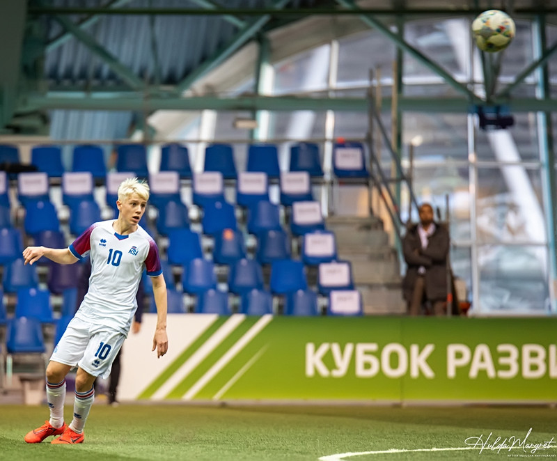 Myndaveisla: Flottur sigur U17 gegn Ísrael