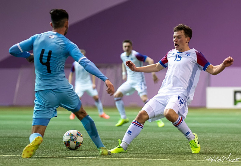 Myndaveisla: Flottur sigur U17 gegn Ísrael