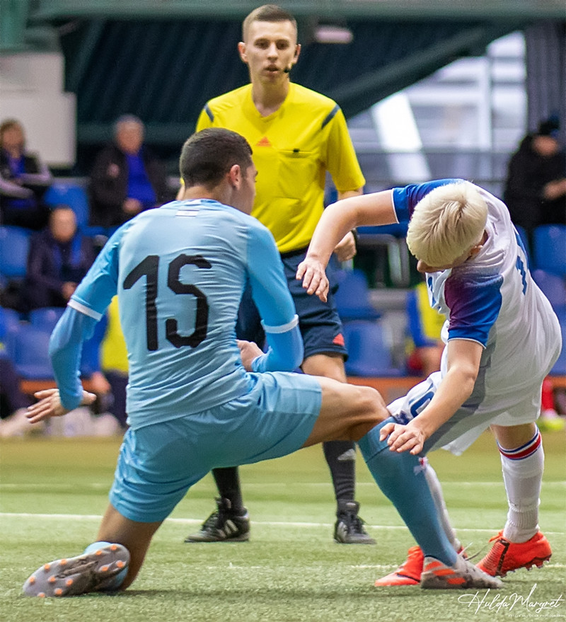 Myndaveisla: Flottur sigur U17 gegn Ísrael