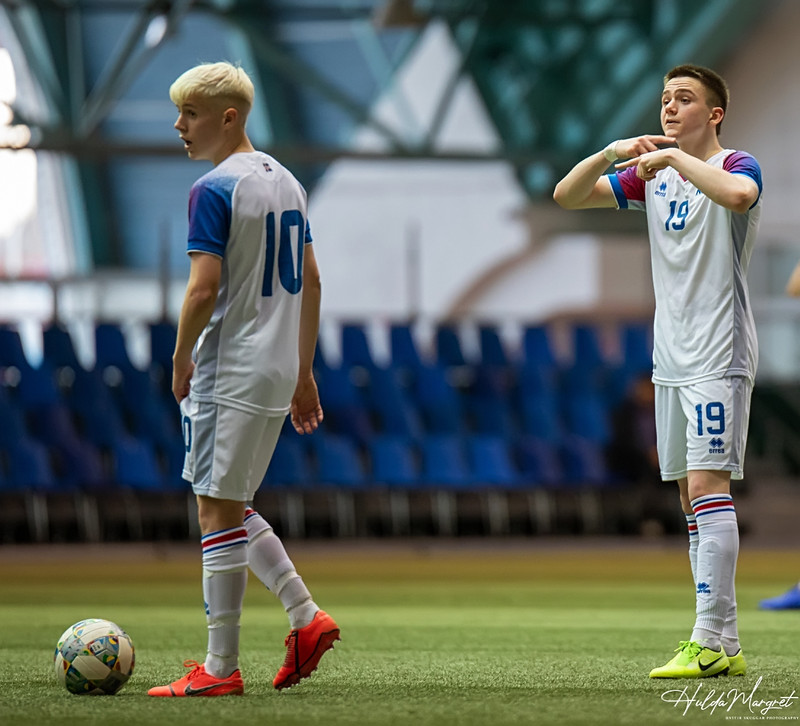 Myndaveisla: Flottur sigur U17 gegn Ísrael