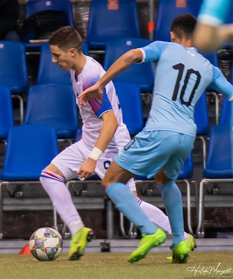 Myndaveisla: Flottur sigur U17 gegn Ísrael