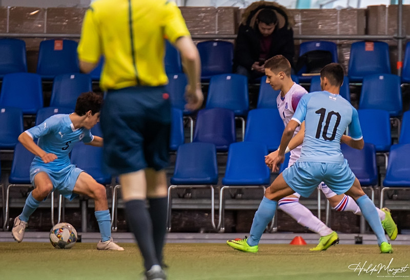 Myndaveisla: Flottur sigur U17 gegn Ísrael