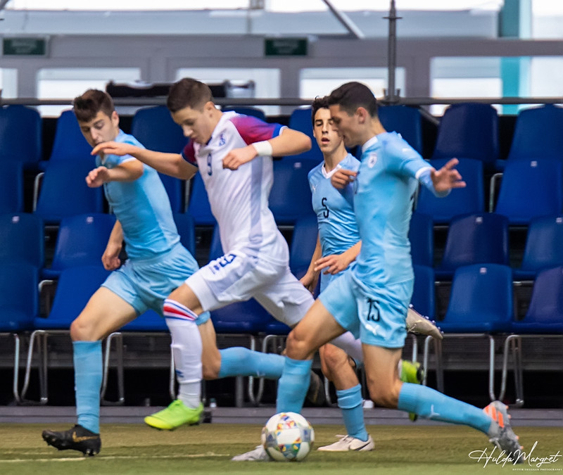 Myndaveisla: Flottur sigur U17 gegn Ísrael