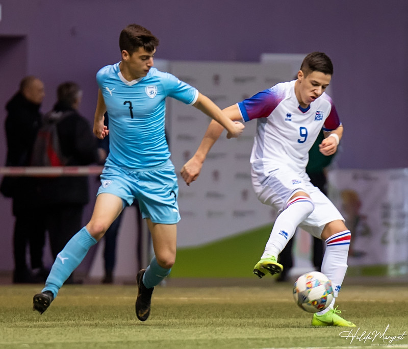Myndaveisla: Flottur sigur U17 gegn Ísrael