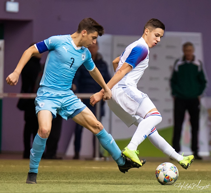 Myndaveisla: Flottur sigur U17 gegn Ísrael