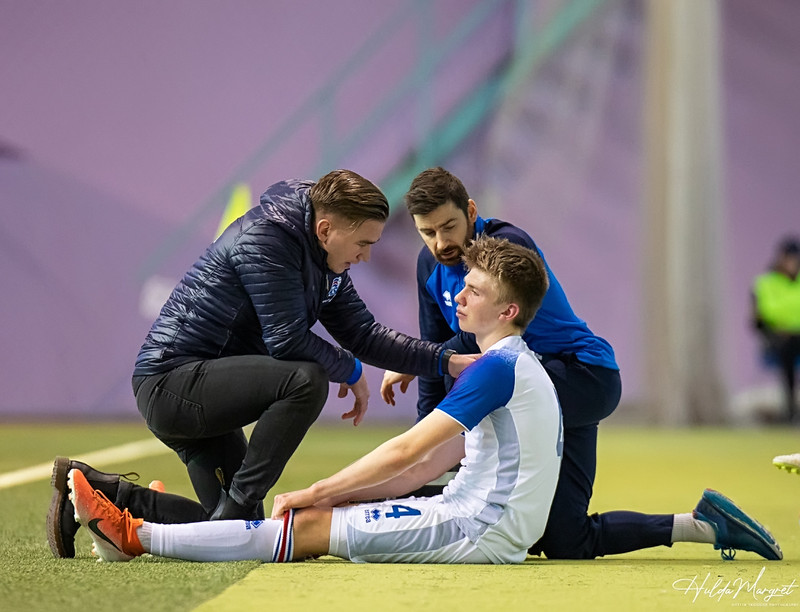 Myndaveisla: Flottur sigur U17 gegn Ísrael