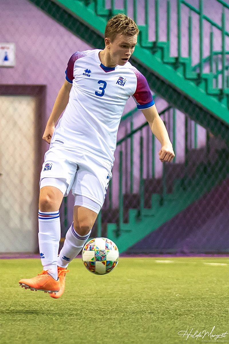 Myndaveisla: Flottur sigur U17 gegn Ísrael