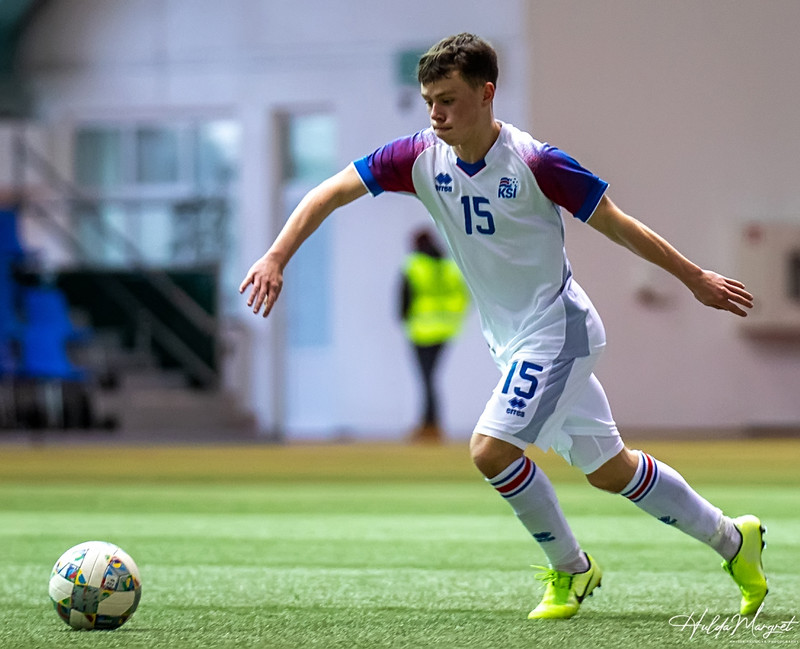 Myndaveisla: Flottur sigur U17 gegn Ísrael