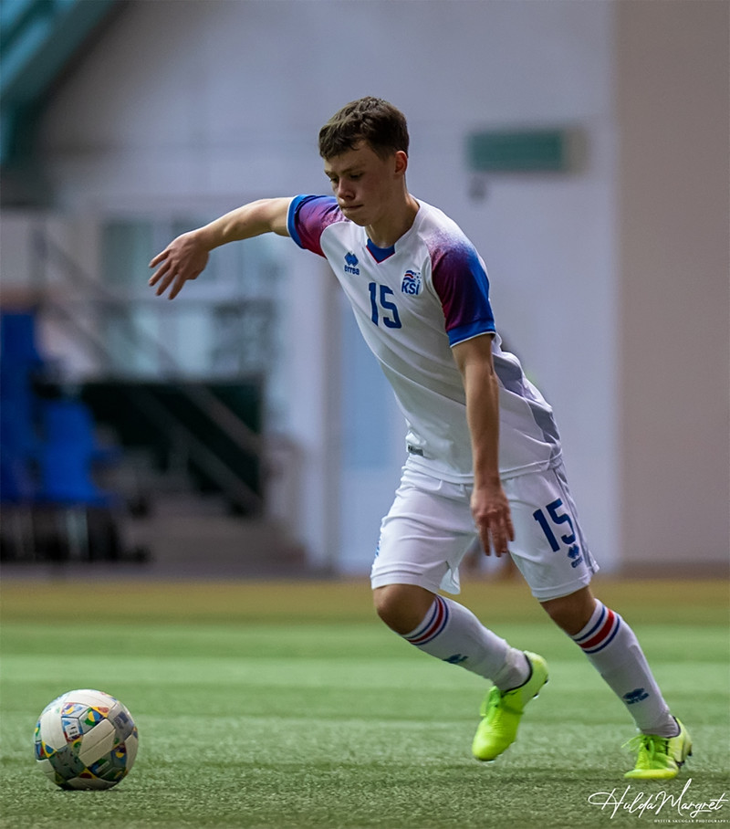 Myndaveisla: Flottur sigur U17 gegn Ísrael