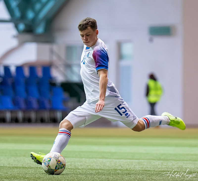 Myndaveisla: Flottur sigur U17 gegn Ísrael