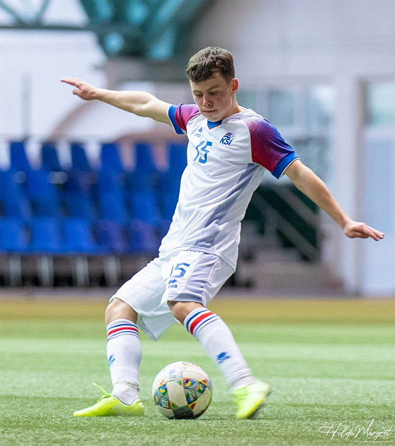 Myndaveisla: Flottur sigur U17 gegn Ísrael