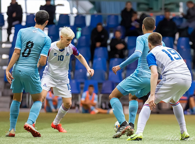 Myndaveisla: Flottur sigur U17 gegn Ísrael